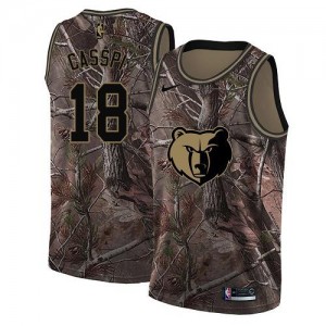 Nike NBA Maillots Omri Casspi Memphis Grizzlies Realtree Collection Homme #18 Camouflage