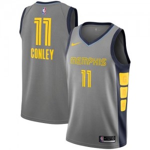 Nike Maillot De Basket Mike Conley Grizzlies Homme Gris City Edition #11