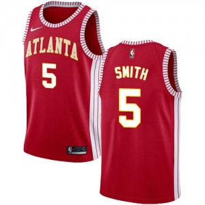Maillot De Josh Smith Atlanta Hawks Rouge #5 Statement Edition Nike Enfant