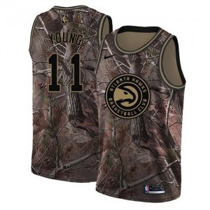 Maillots Young Atlanta Hawks Nike Realtree Collection Camouflage #11 Homme