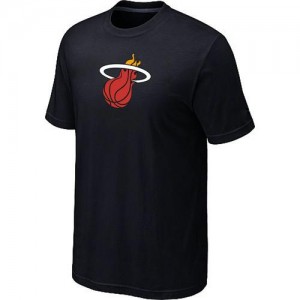 Tee-Shirt Miami Heat Homme Noir Big & Tall Primary Logo