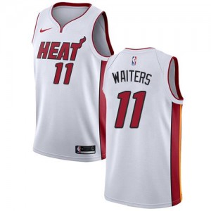 Nike Maillots De Basket Waiters Heat Association Edition Blanc Homme #11