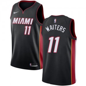 Maillots Waiters Heat Homme Icon Edition Nike Noir #11