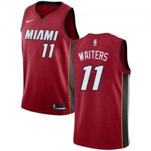 Nike NBA Maillot De Dion Waiters Miami Heat Enfant No.11 Rouge Statement Edition