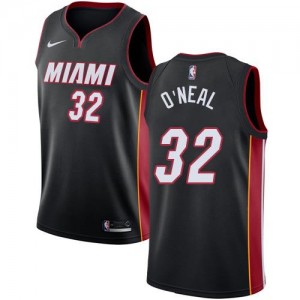 Nike NBA Maillot Shaquille O'Neal Heat Icon Edition Enfant #32 Noir