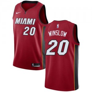 Nike NBA Maillot Winslow Heat Statement Edition Enfant #20 Rouge
