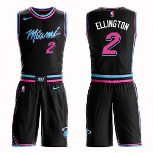 Maillot De Ellington Heat Homme #2 Nike Suit City Edition Noir