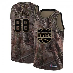 Maillot Basket Bjelica Kings Realtree Collection Homme #88 Camouflage Nike