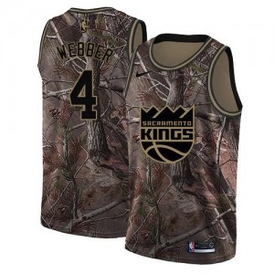 Nike Maillot De Basket Chris Webber Sacramento Kings Homme Realtree Collection Camouflage No.4