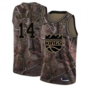 Nike NBA Maillot De Oscar Robertson Sacramento Kings Camouflage Realtree Collection No.14 Homme