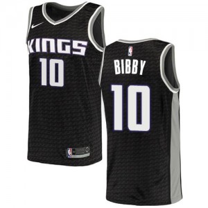 Maillots Basket Bibby Kings No.10 Statement Edition Nike Enfant Noir