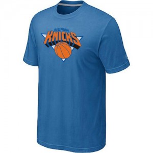 Tee-Shirt Basket New York Knicks Bleu clair Homme Big & Tall Primary Logo