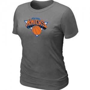 Tee-Shirt De New York Knicks Gris foncé Big & Tall Primary Logo Femme