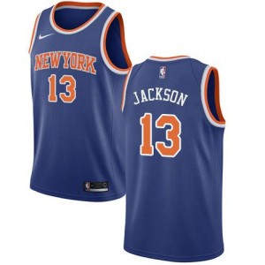 Nike NBA Maillot Mark Jackson New York Knicks Homme Icon Edition Bleu royal No.13