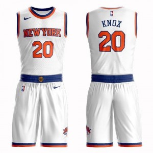 Nike NBA Maillot De Basket Knox New York Knicks #20 Suit Association Edition Blanc Enfant