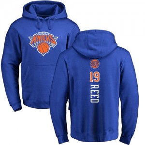 Nike NBA Sweat à capuche Basket Reed New York Knicks Bleu royal Backer No.19 Homme & Enfant Pullover