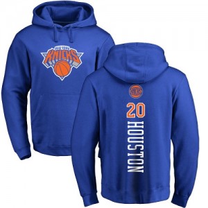 Nike Hoodie Basket Allan Houston New York Knicks Bleu royal Backer #20 Homme & Enfant Pullover