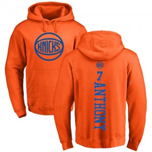 Nike NBA Hoodie De Anthony Knicks Pullover #7 Orange One Color Backer Homme & Enfant