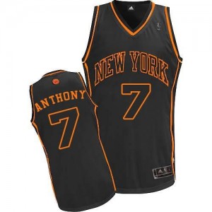 Adidas NBA Maillot De Basket Anthony New York Knicks Homme No.7 Noir en noir