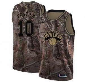 Nike Maillots De Basket Walt Frazier Knicks #10 Realtree Collection Camouflage Enfant