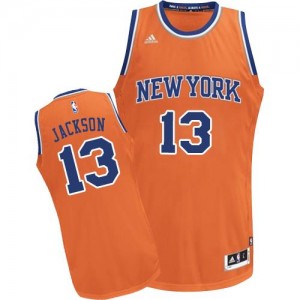 Adidas Maillot De Basket Mark Jackson New York Knicks No.13 Enfant Orange 