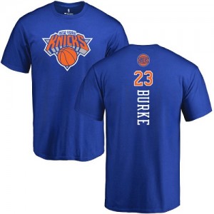 Nike T-Shirt De Trey Burke Knicks No.23 Bleu royal Backer Homme & Enfant
