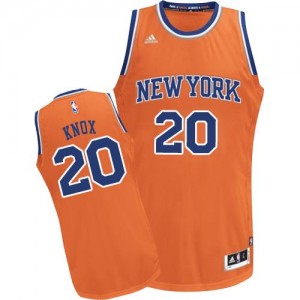 Adidas Maillot Basket Kevin Knox New York Knicks Enfant Orange No.20