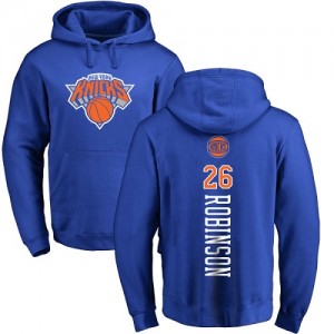 Nike Hoodie Basket Mitchell Robinson Knicks Pullover Homme & Enfant Bleu royal Backer #26