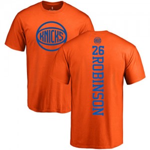 Nike NBA T-Shirts De Mitchell Robinson New York Knicks Homme & Enfant Orange One Color Backer #26