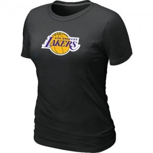  NBA T-Shirt Los Angeles Lakers Noir Big & Tall Primary Logo Femme