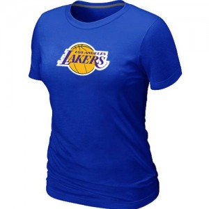  T-Shirt De Basket Lakers Femme Bleu Big & Tall Primary Logo 