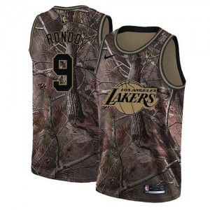 Nike Maillots De Basket Rondo Lakers Realtree Collection Enfant #9 Camouflage
