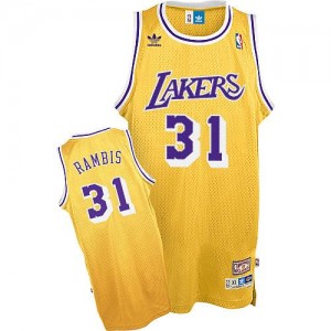 Maillots Rambis LA Lakers Mitchell and Ness Throwback or No.31 Homme