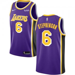 Maillots De Stephenson Lakers Enfant Statement Edition Nike Violet #6