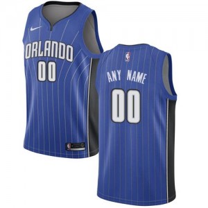 Nike NBA Maillot Personnalise Basket Orlando Magic Bleu royal Icon Edition Homme