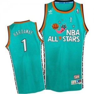 Mitchell and Ness Maillots Hardaway Magic Bleu clair No.1 Homme 1996 All Star Throwback