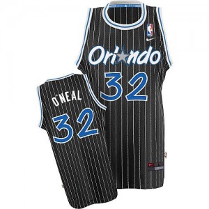Nike Maillot Basket O'Neal Orlando Magic Homme Throwback #32 Noir