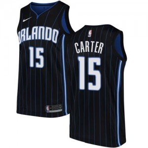 Nike Maillot Basket Carter Orlando Magic Statement Edition Noir Enfant No.15