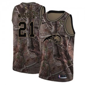 Nike Maillots De Mozgov Orlando Magic No.21 Homme Realtree Collection Camouflage