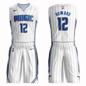 Nike Maillot De Basket Howard Magic Blanc #12 Homme Suit Association Edition