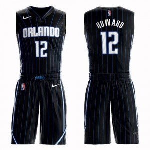 Nike NBA Maillot De Basket Dwight Howard Orlando Magic No.12 Enfant Suit Statement Edition Noir
