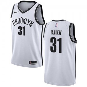 Nike NBA Maillot De Jarrett Allen Nets Blanc Homme #31 Association Edition