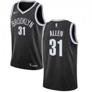 Nike NBA Maillot De Allen Nets Noir Icon Edition #31 Homme