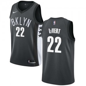 Nike Maillots Basket LeVert Brooklyn Nets Statement Edition Homme Gris #22