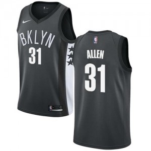 Nike NBA Maillot Allen Nets #31 Statement Edition Gris Enfant