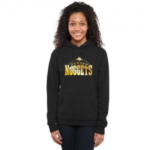  Hoodie Basket Nuggets Noir Femme Gold Collection Ladies Pullover