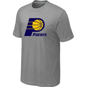  NBA Tee-Shirt Basket Pacers Gris Homme Big & Tall Primary Logo