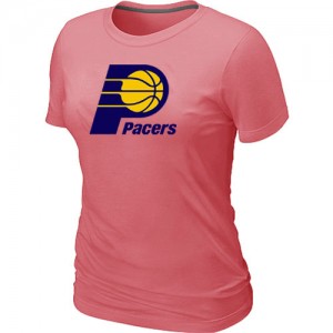 T-Shirt De Basket Indiana Pacers Rose Femme Big & Tall Primary Logo