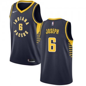 Nike Maillots De Basket Cory Joseph Indiana Pacers No.6 Homme Icon Edition bleu marine