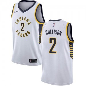 Nike NBA Maillots De Darren Collison Indiana Pacers Association Edition Homme Blanc No.2